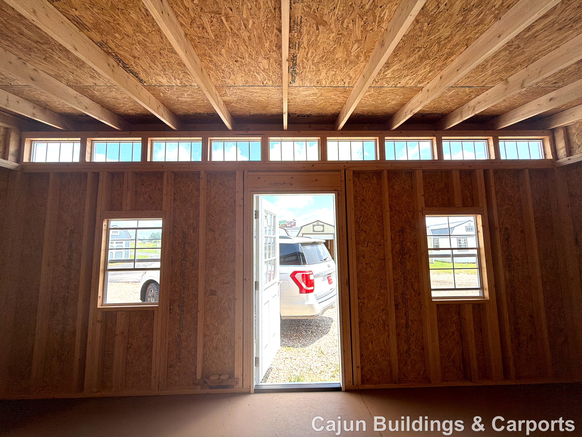 10x20 Urban Shed at Cajun Buildings and Carports