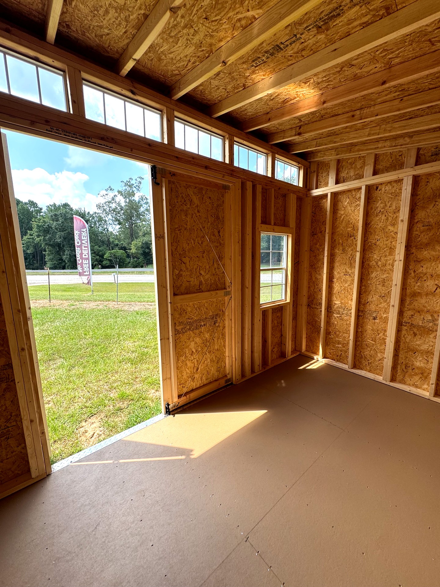 8x12 Urban Shed at Southern Ag Equipment, LLC - Saint Francisville, Louisiana