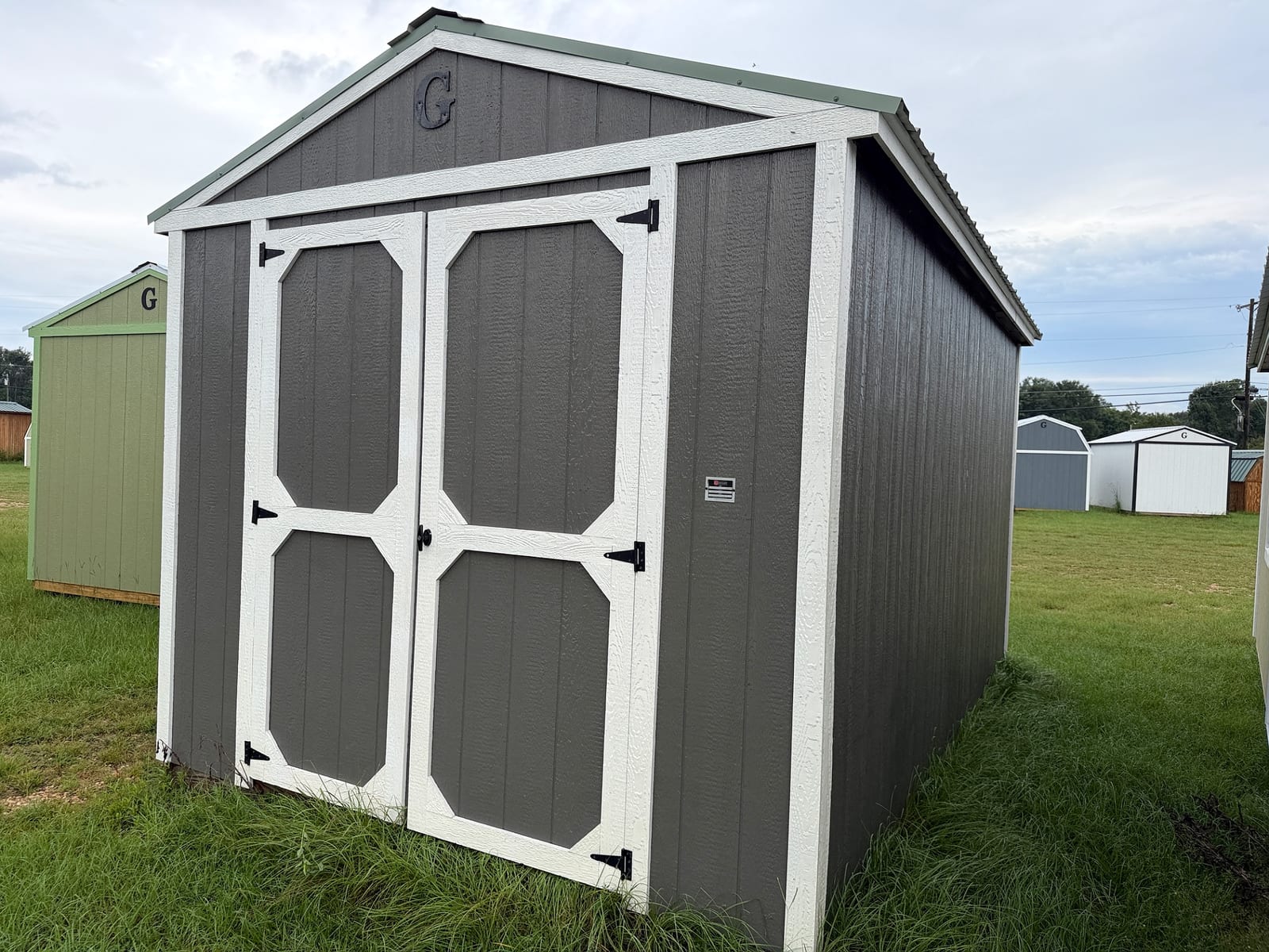 10x16 Utility Shed at Southern Ag Equipment, LLC - Saint Francisville, Louisiana
