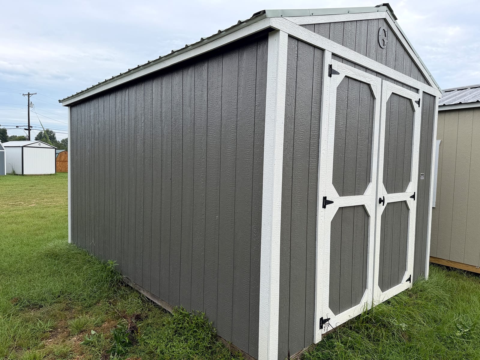 10x16 Utility Shed at Southern Ag Equipment, LLC - Saint Francisville, Louisiana