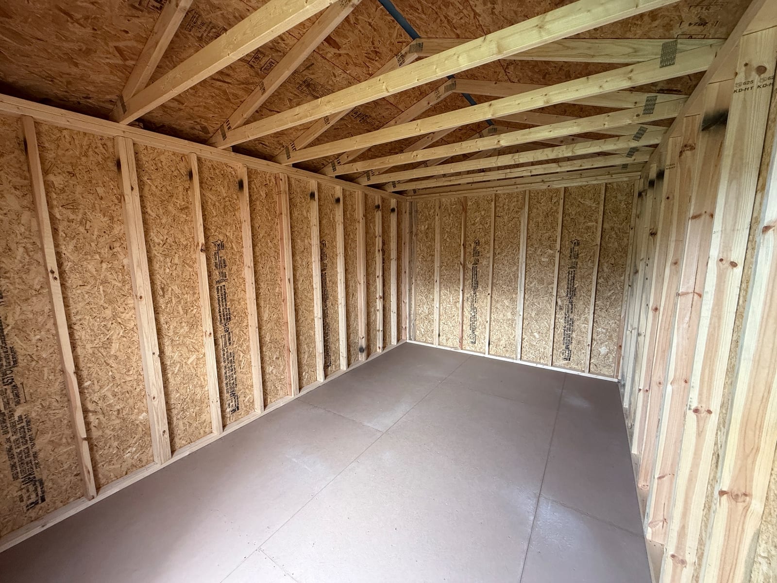 10x16 Utility Shed at Southern Ag Equipment, LLC - Saint Francisville, Louisiana