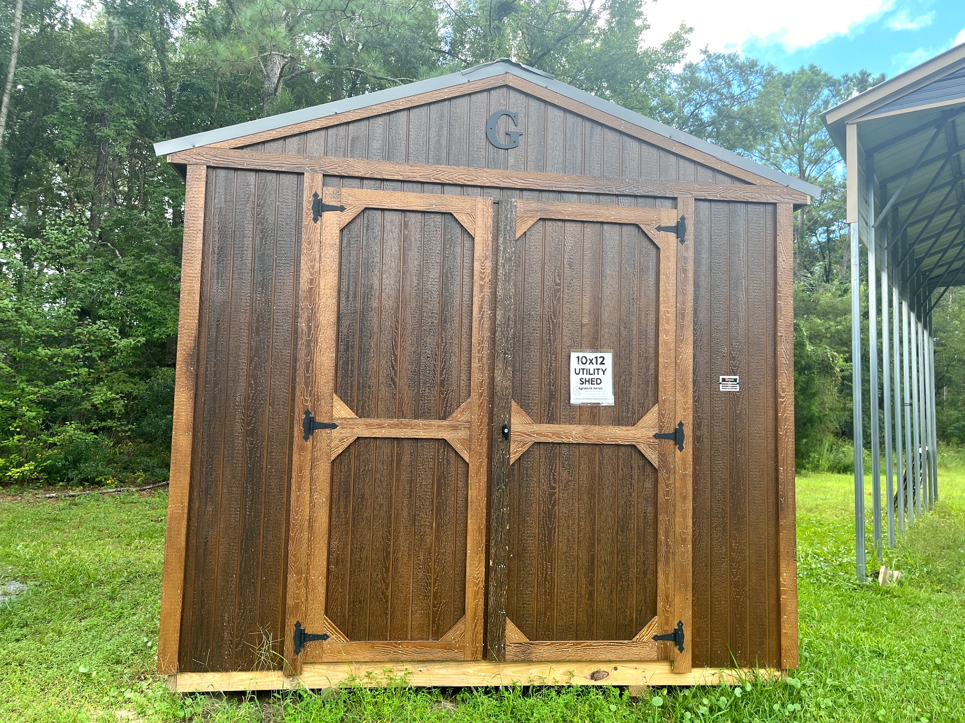 10x12 Utility Shed at Portable Buildings of Ravenel
