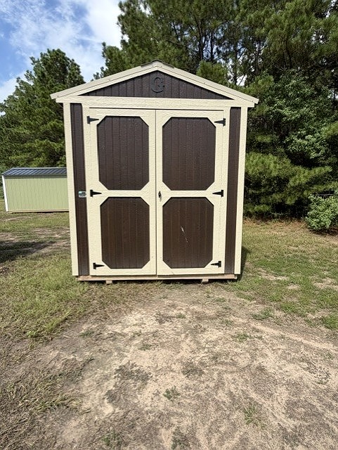 8x12 Utility Shed at Truesite Portable Buildings