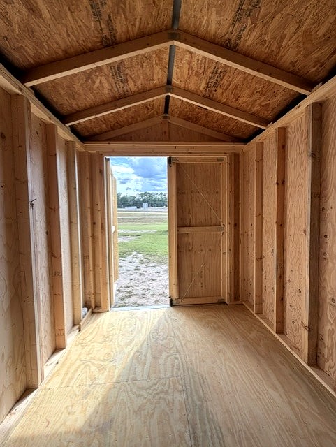 8x12 Utility Shed at Truesite Portable Buildings