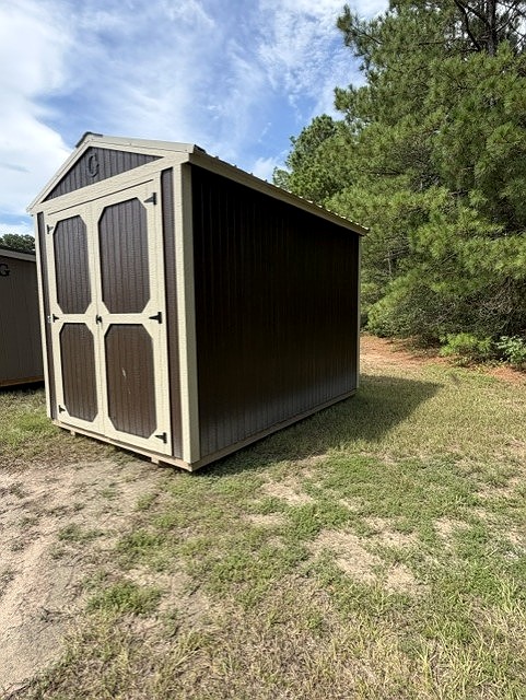 8x12 Utility Shed at Truesite Portable Buildings