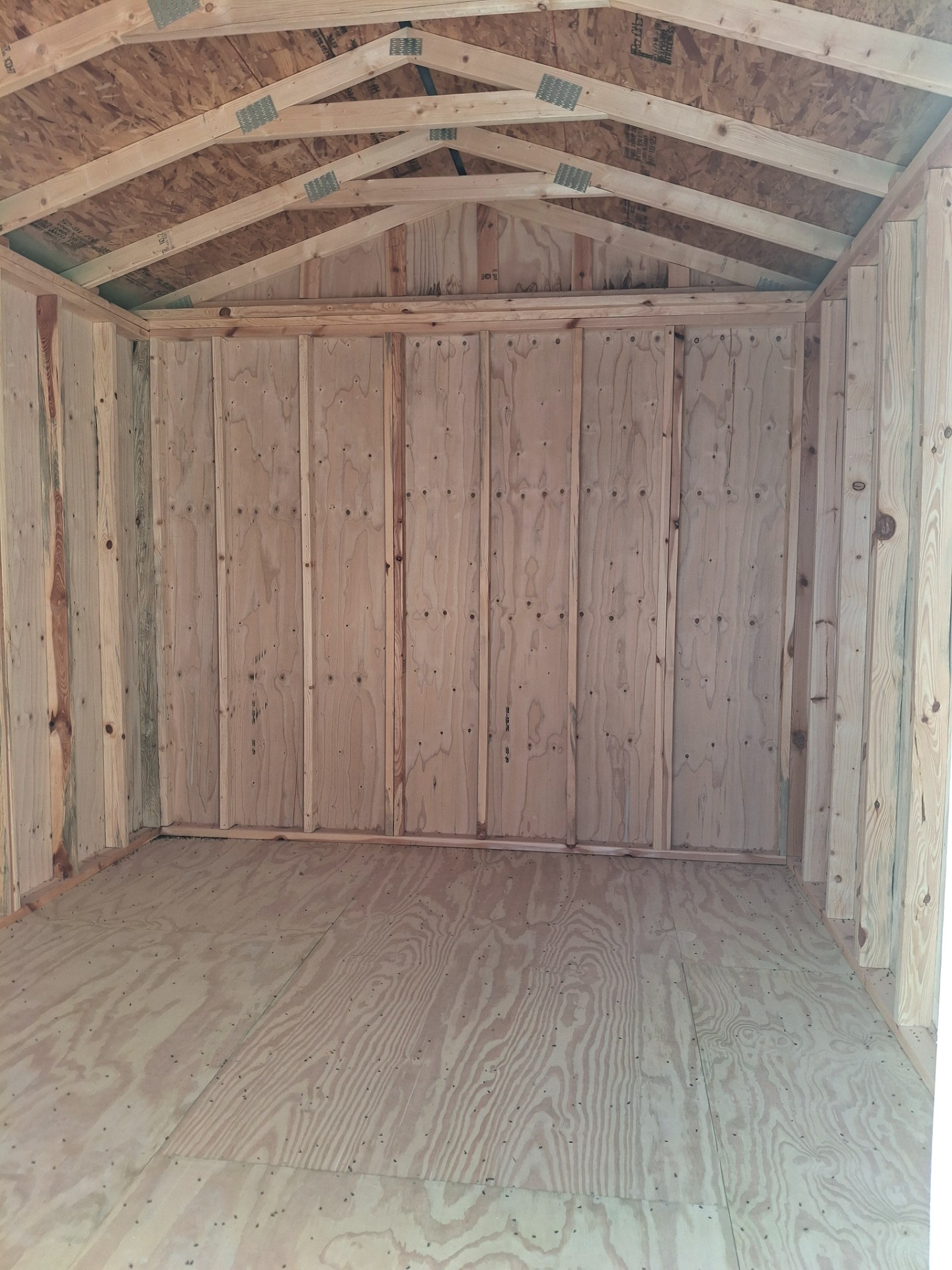10x12 Utility Shed at Kirbyville Lot - Essex Bros