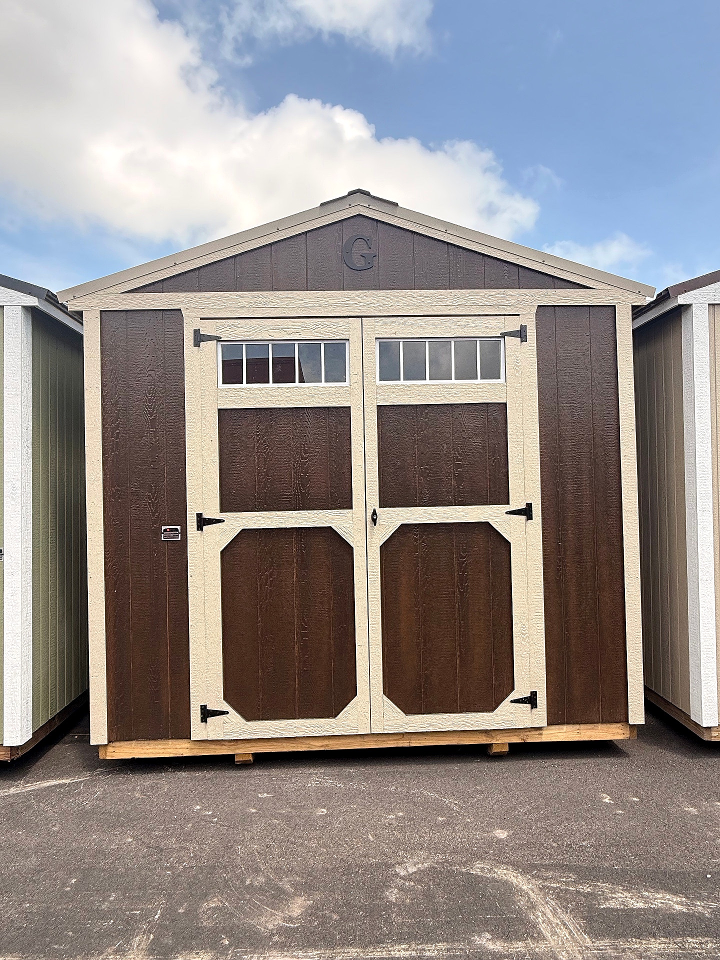 10x12 Utility Shed at ACE Buildings - Graceland of Corpus Christi