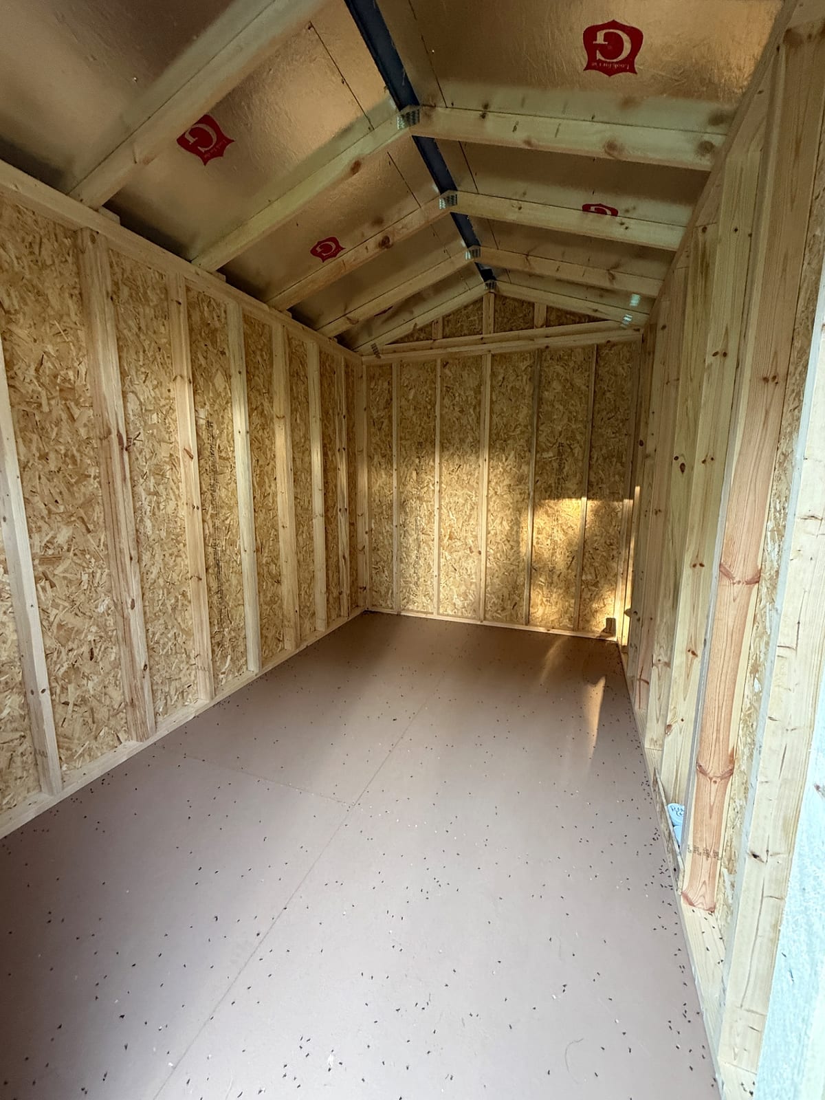 8x12 Utility Shed at Southern Ag Equipment, LLC - Saint Francisville, Louisiana